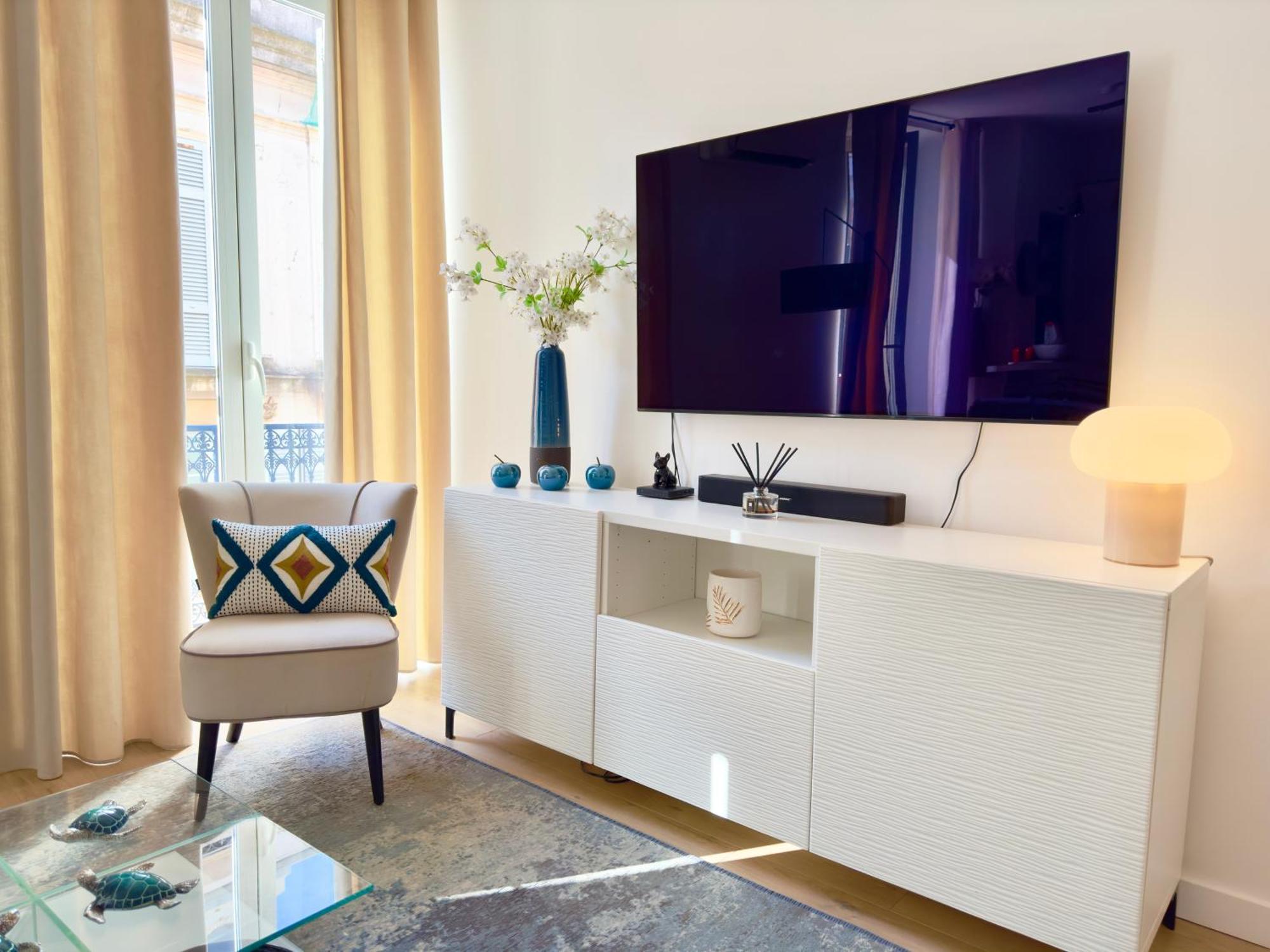 Luxueux 3 Pieces 80M2 - 2Ch - 2 Sdb - 1Mn Beach Croisette Кан Екстериор снимка